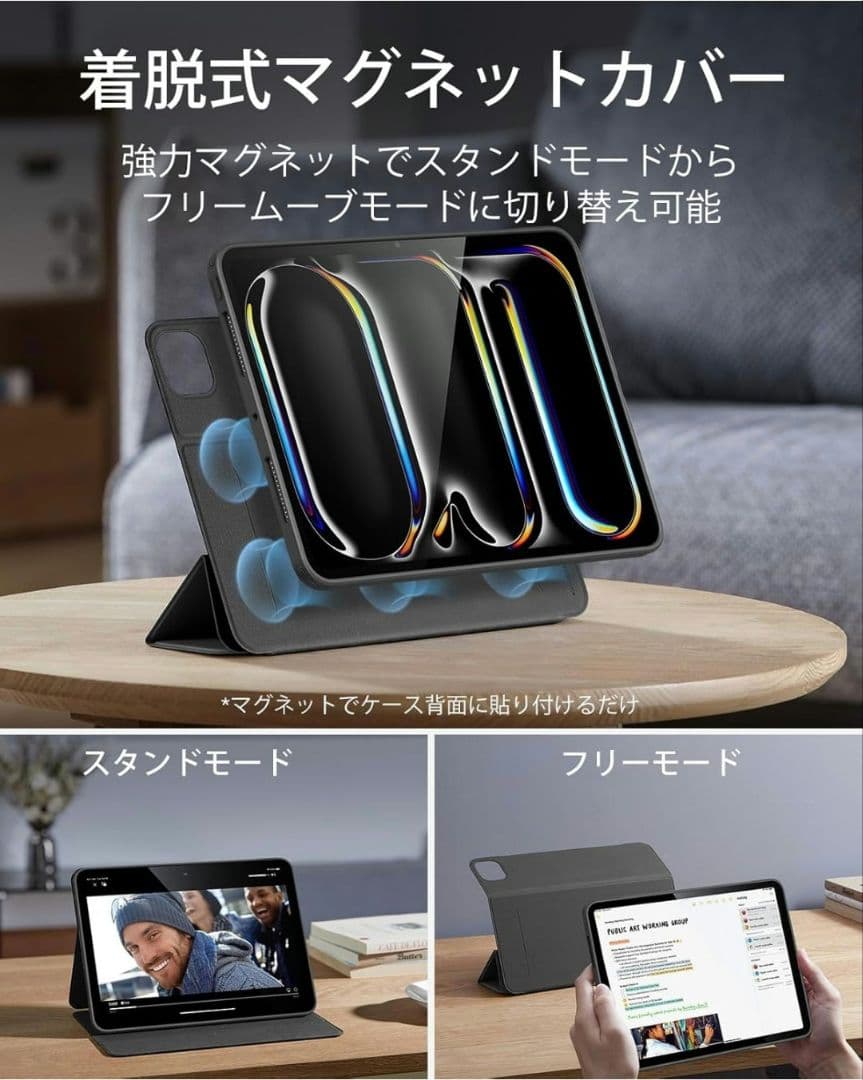 iPad Pro M4 13インチ 512GB WiFiモデル 外箱・ケース付き