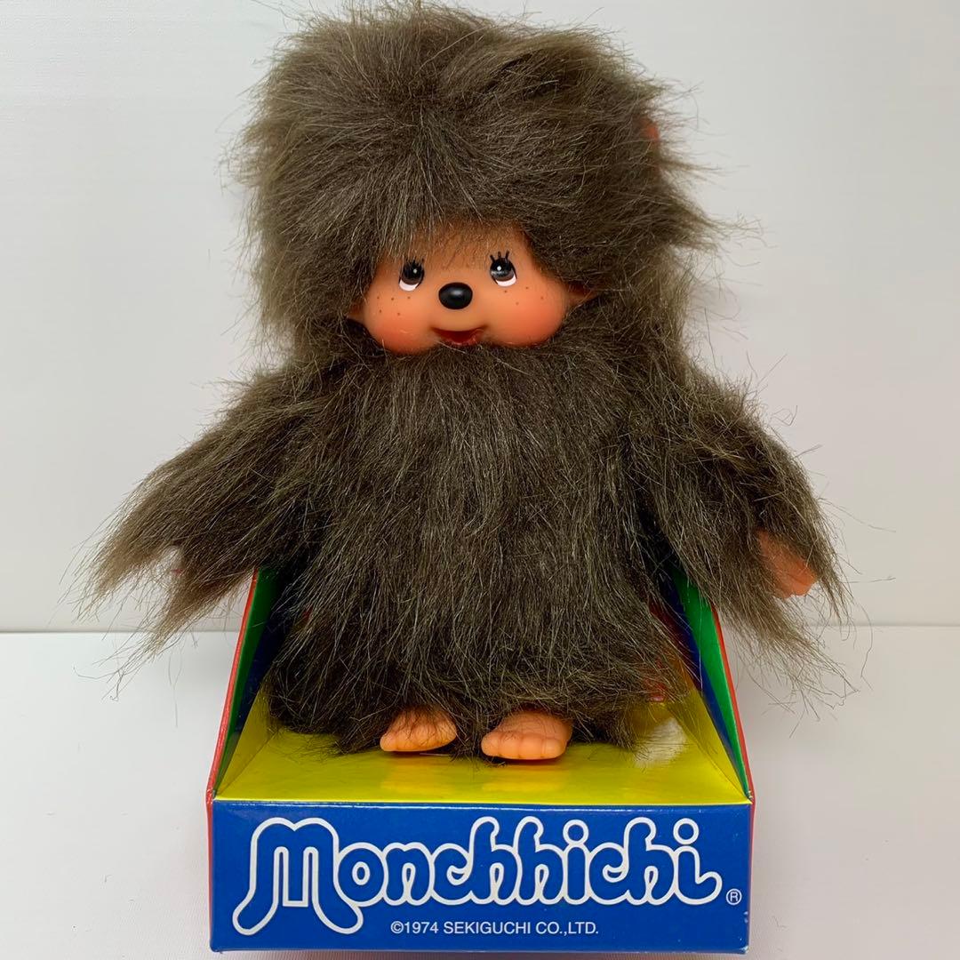 新品 モジャモジャ モンチッチ ブラウン monchhichi 464