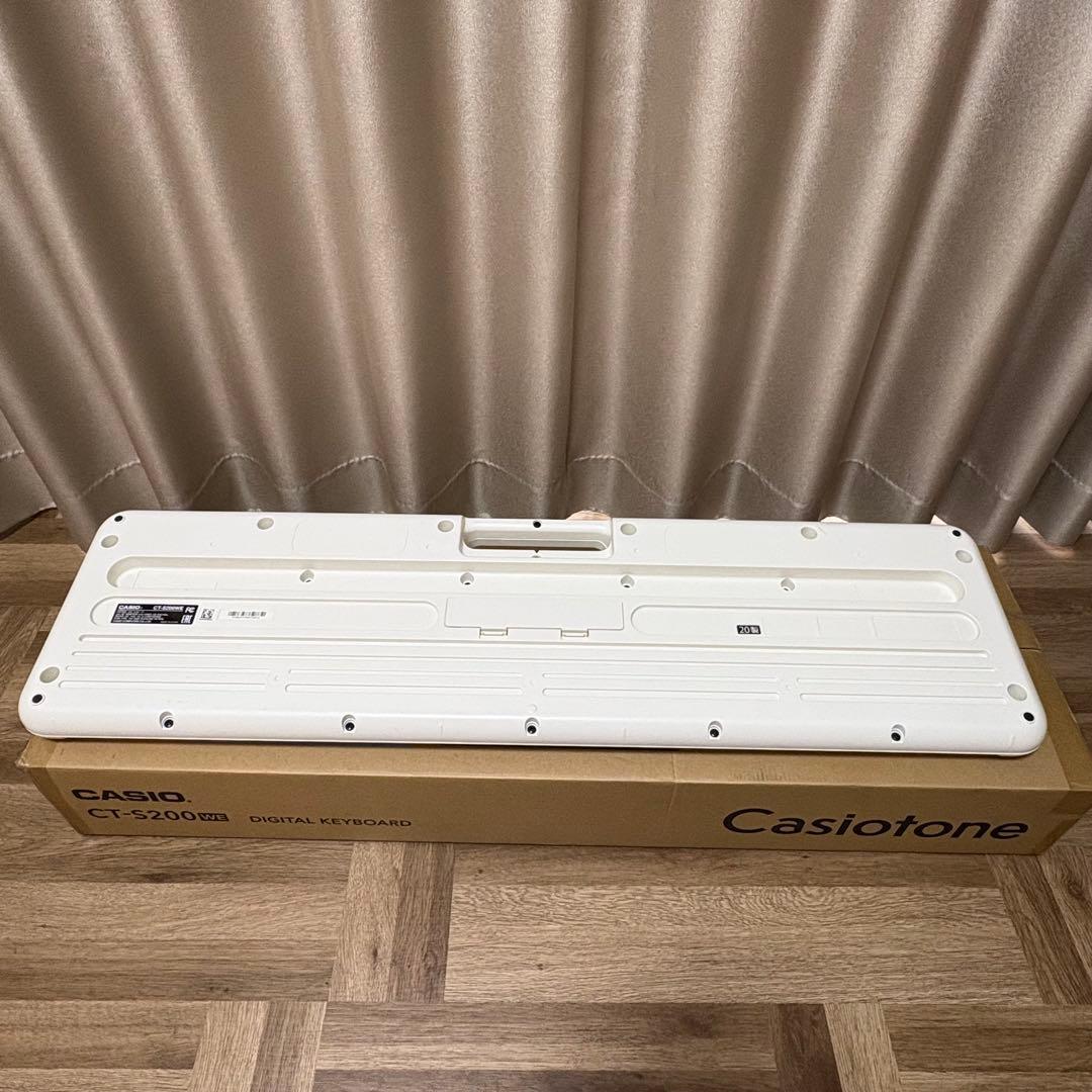 CASIO CT-S200WE 電子キーボード 中古 カシオ ピアノ