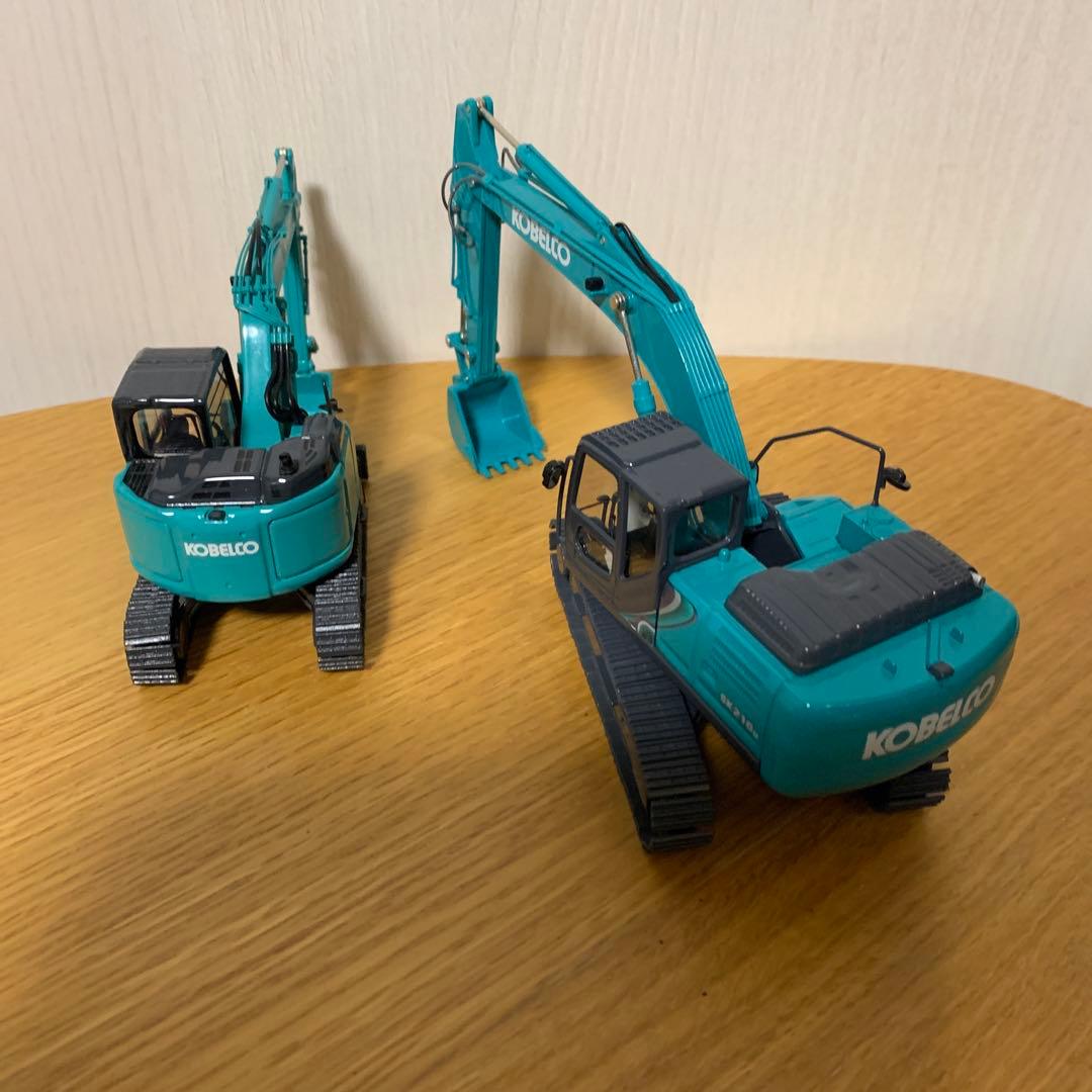 コベルコ SK210LC SK140SRミニチュア重機セット
