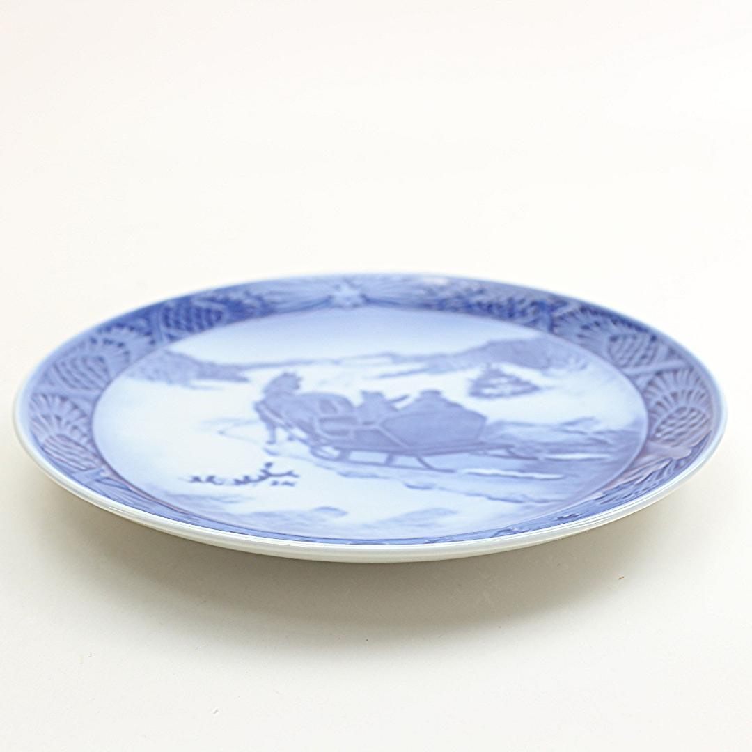 1964年　クリスマスツリーを採りに行く　イヤープレート　ロイヤルコペンハーゲン