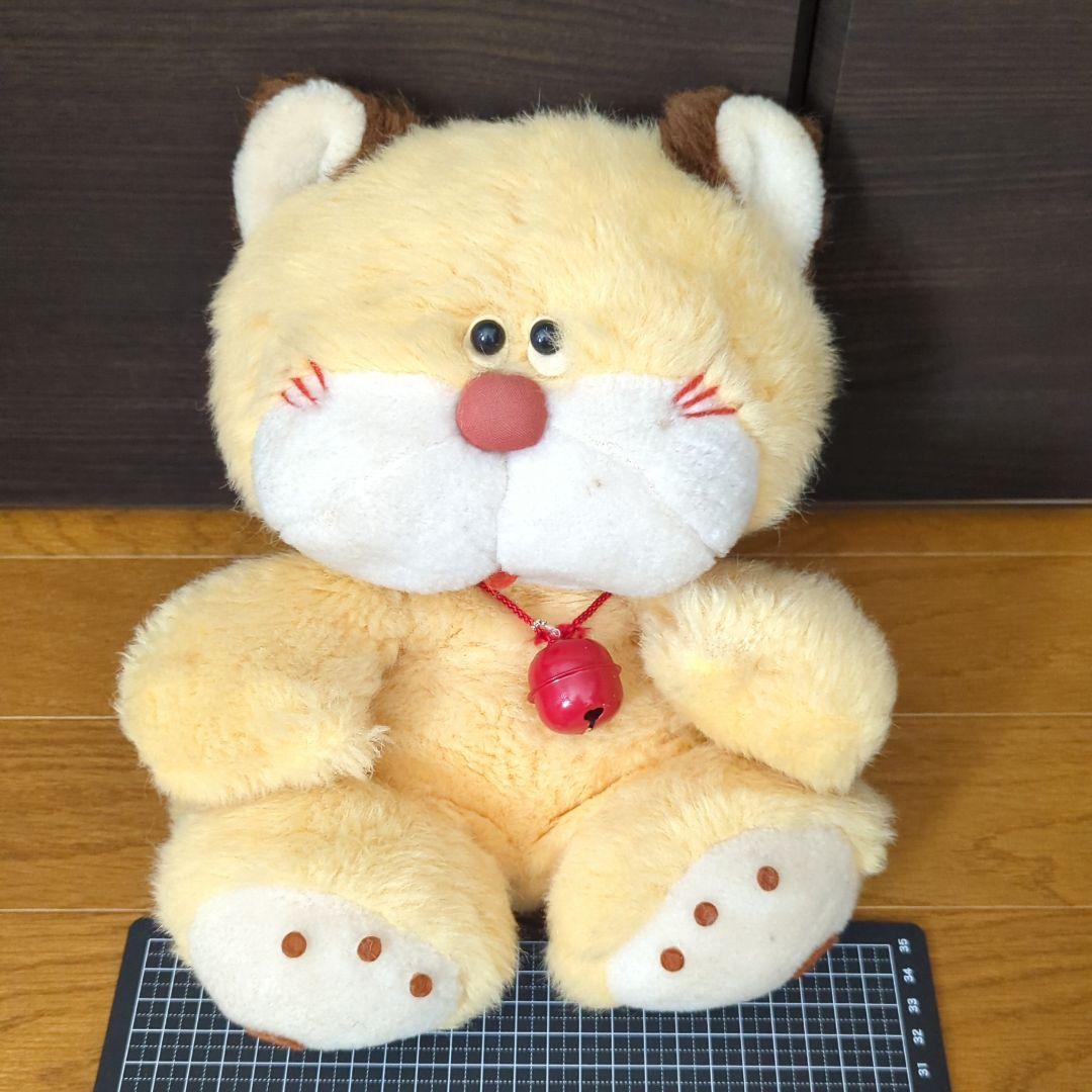 レトロオオイケぬいぐるみ　ねこ　オオイケ　ご確認の上ご購入（お支払い）お願します