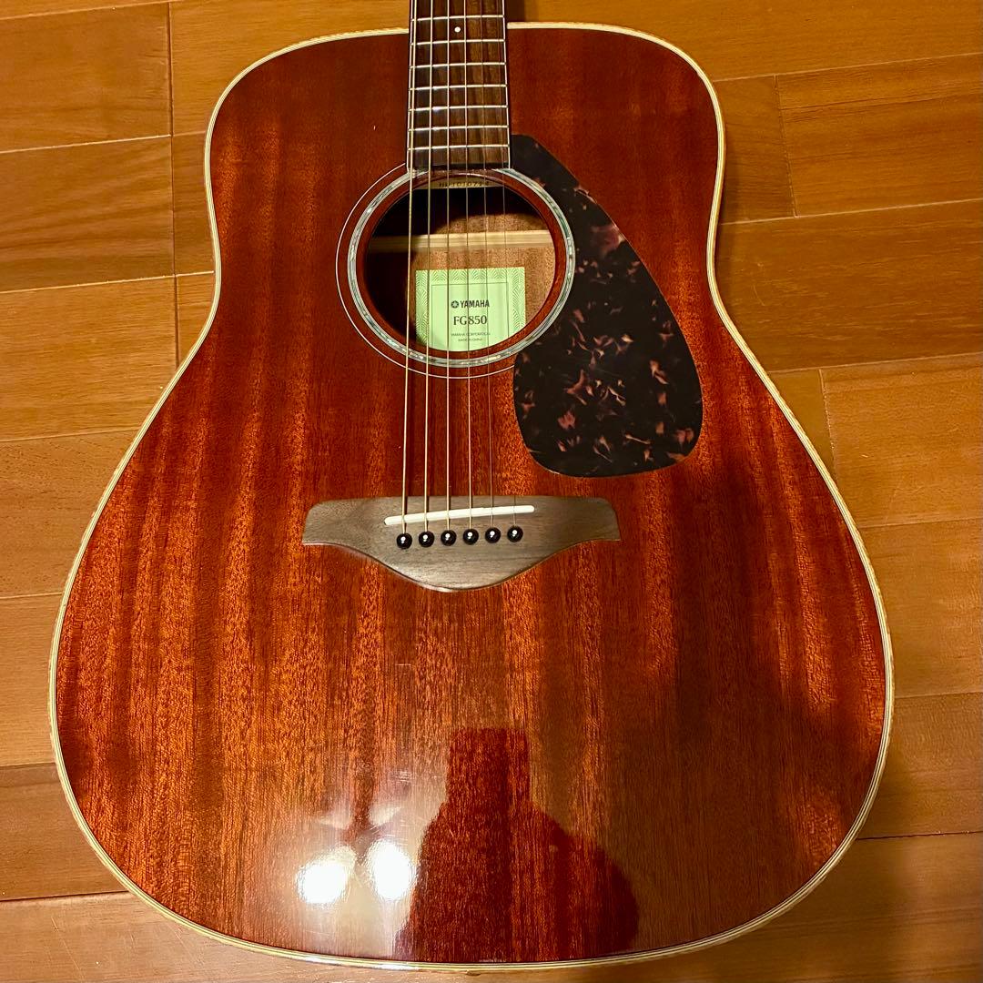 【極美品】YAMAHA FG850 アコースティックギター ブラウン