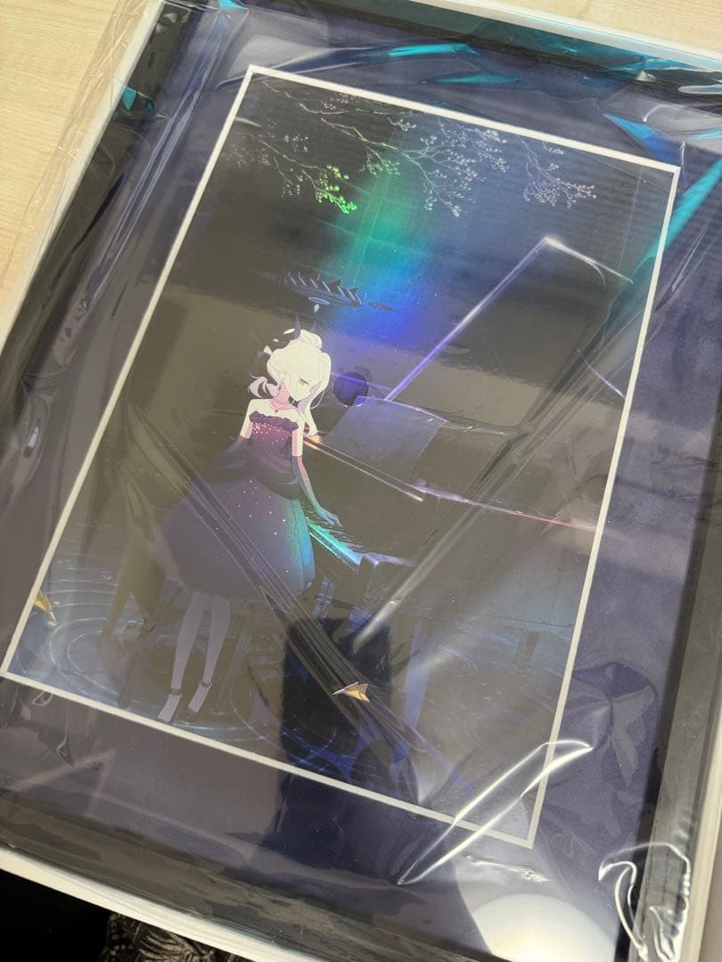 ブルーアーカイブ ヒナ（ドレス） 額装イラスト