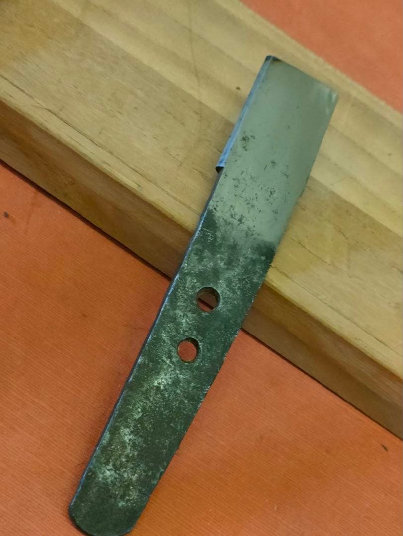 残欠刀 合法サイズに切断済 アウトドア 工作用 研ぎの練習に