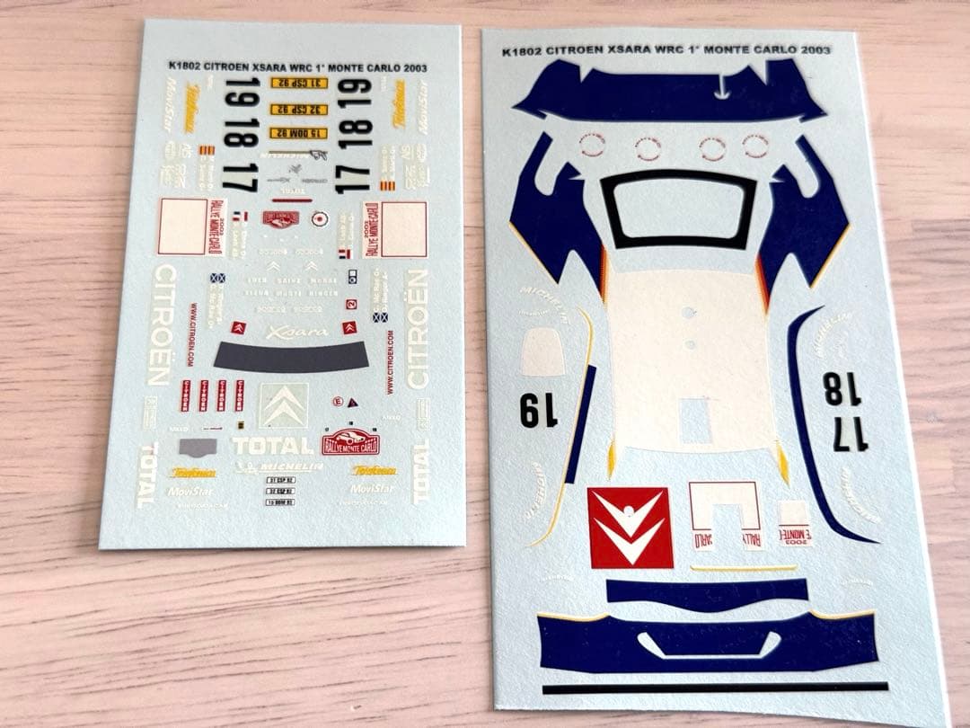1/43キット プロバンスムラージュ シトロエン クサラ WRC 2003