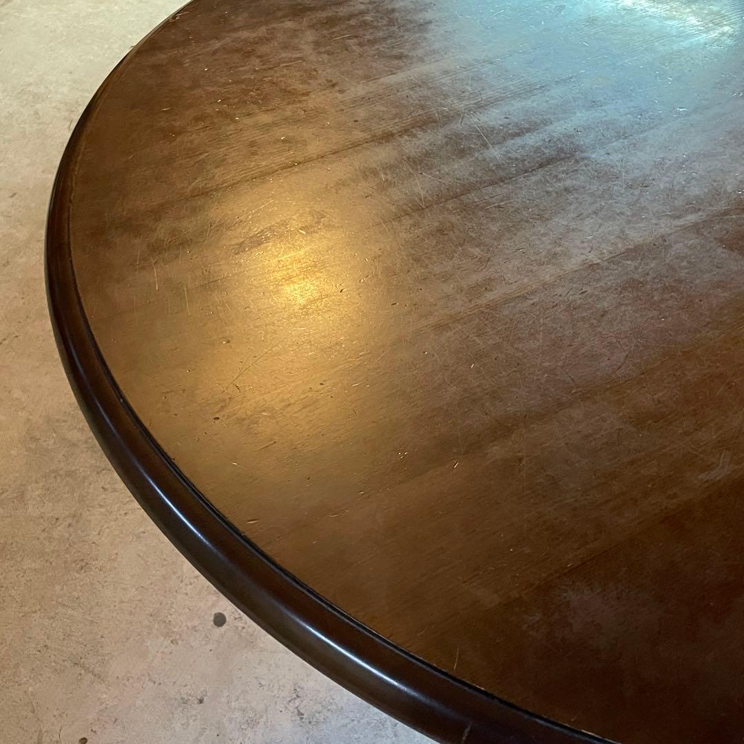 【直接引渡し】 飛騨産業 キツツキ 木製ラウンドテーブル