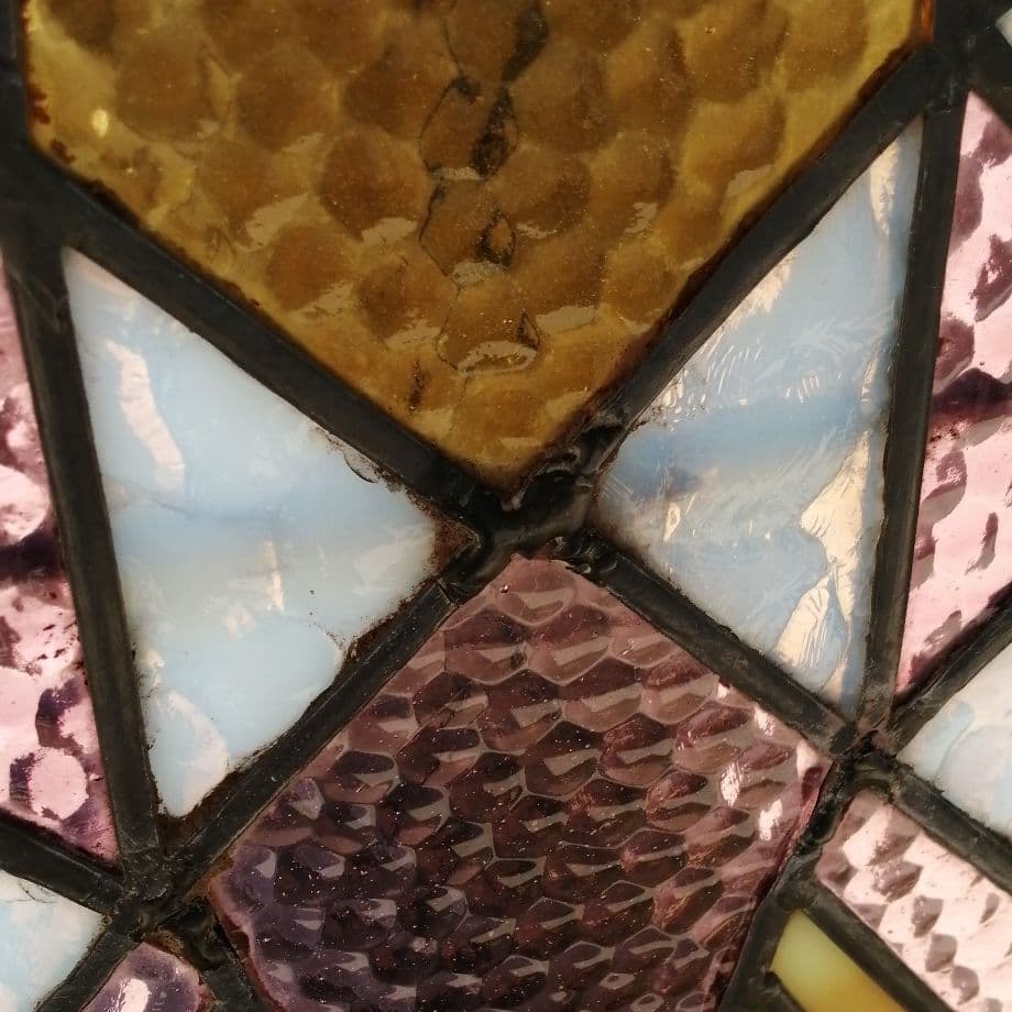 アンティーク　ステンドグラス
