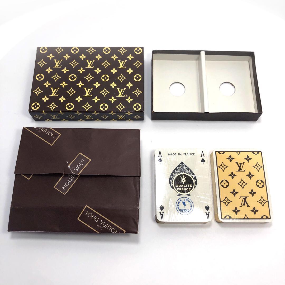 【美品・箱付き・シュリンク】ルイヴィトン／ノベルティ モノグラム トランプ