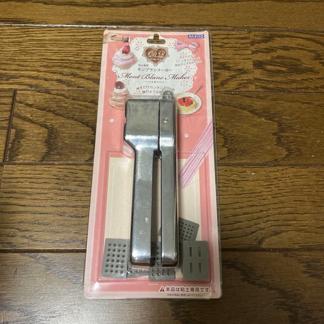 パジコ　粘土専用 モンブランメーカー