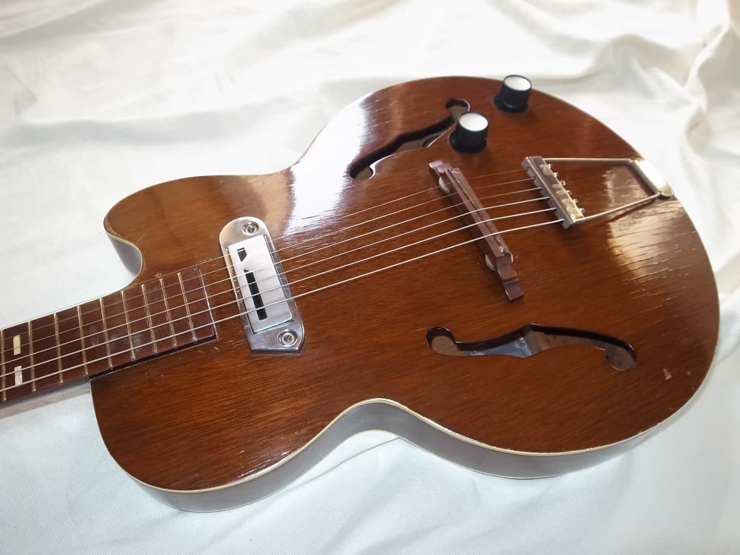 t*y様 昭和レトロ　SILVER MELLOW TONE E65 フルアコ　J