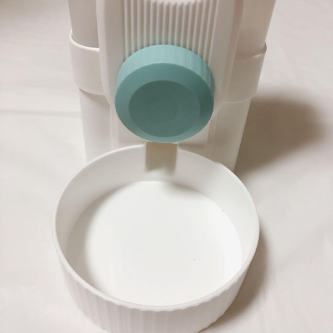 ESTVLB 自動給水器 猫 犬 給水 吊り下げ式 大容量1L ブルー