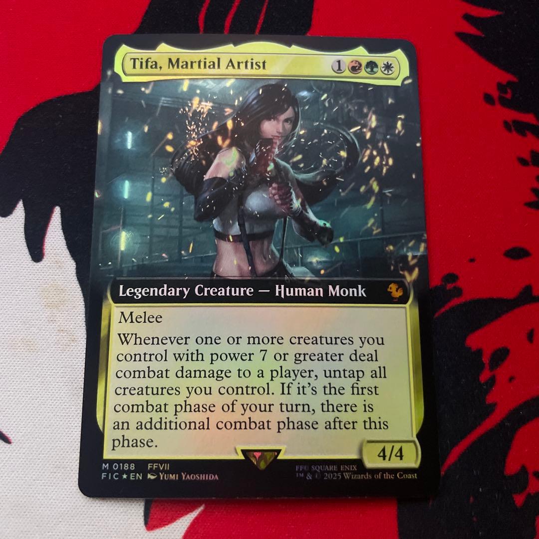 格闘家、ティファ　英語拡張foil