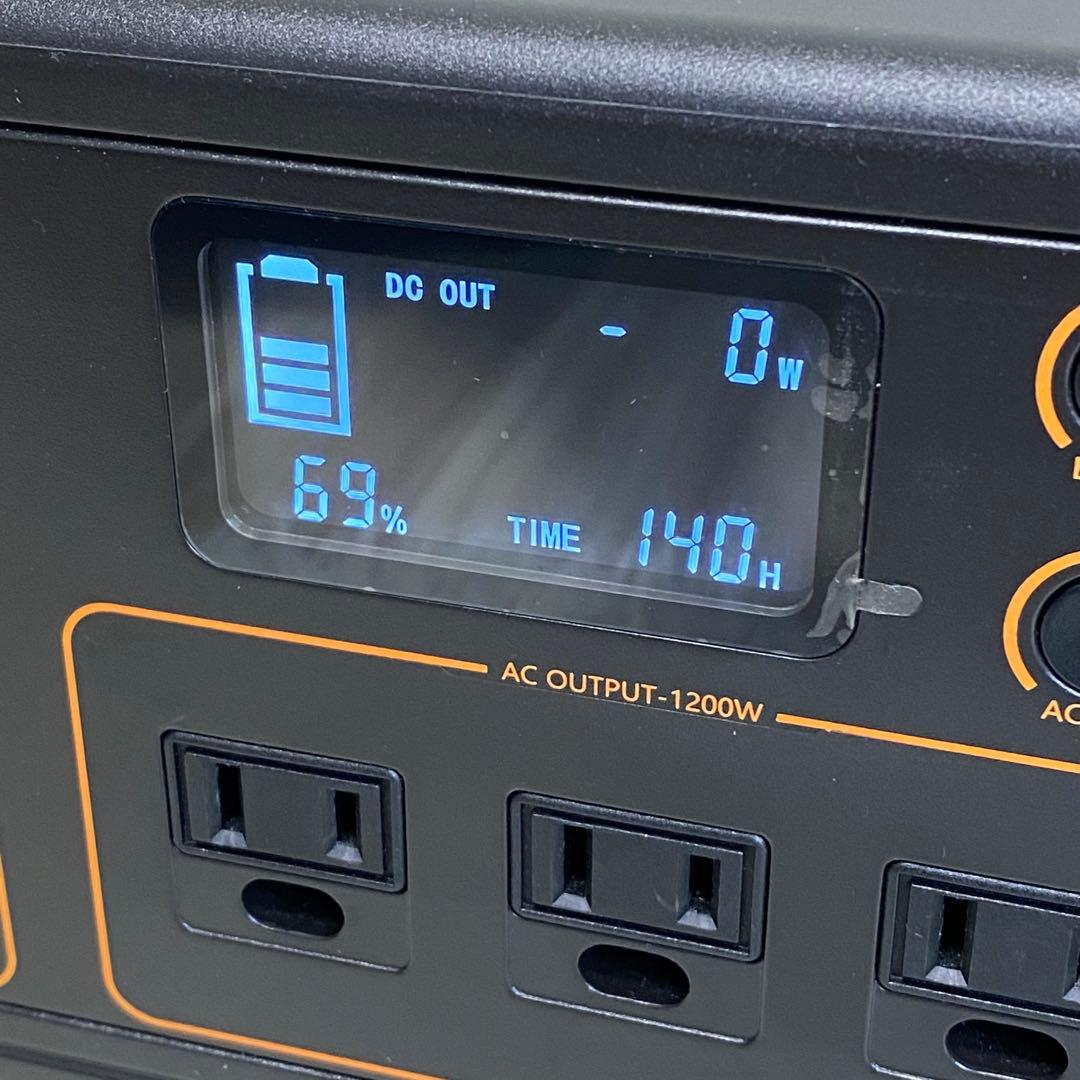 【美品／動作良好】PECRON ポータブル電源 E600LFP ソーラーパネル付