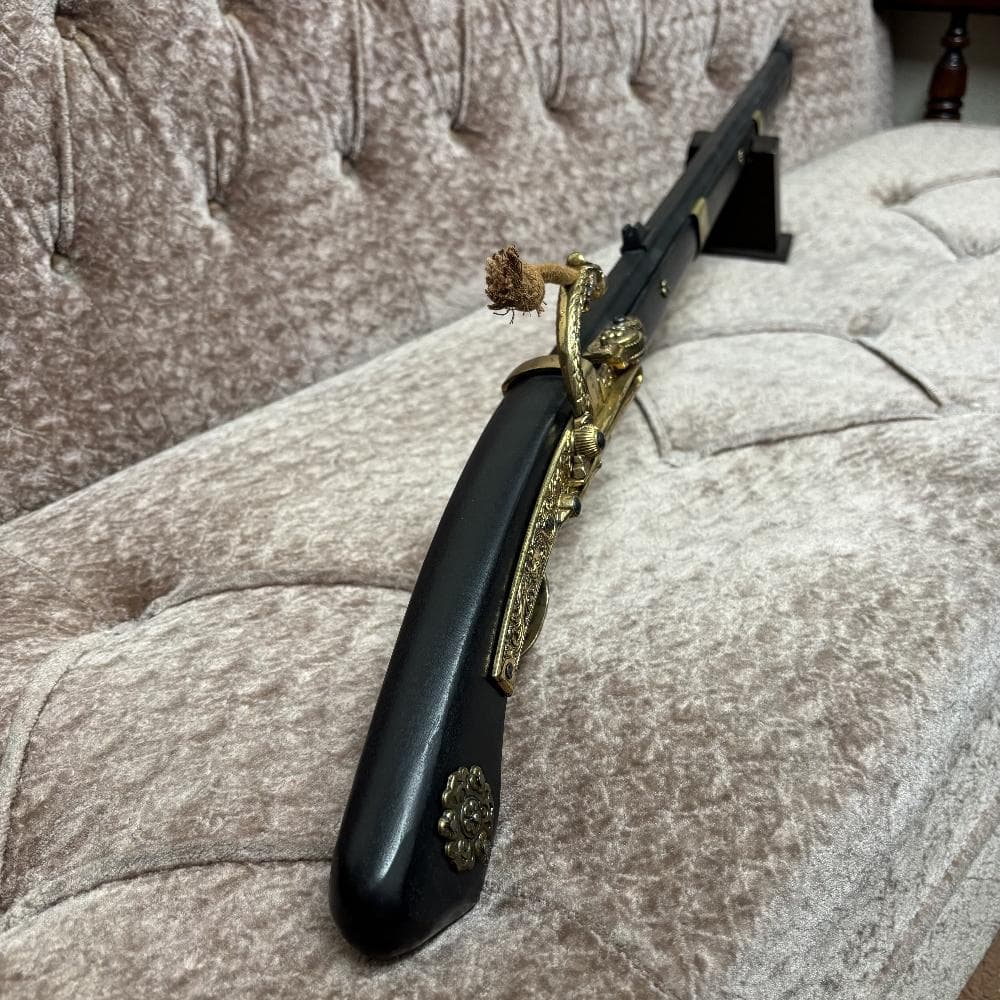 DENIX デニックス 火縄銃 種子島 ブラック 模造 レプリカ 全長110cm