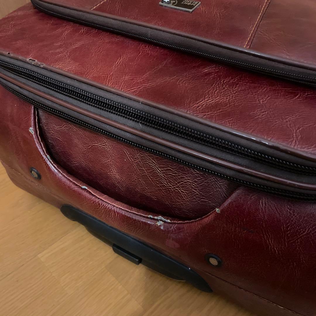 MONTBLANC モンブラン ブラウンレザー キャリーケース キャリーバッグ