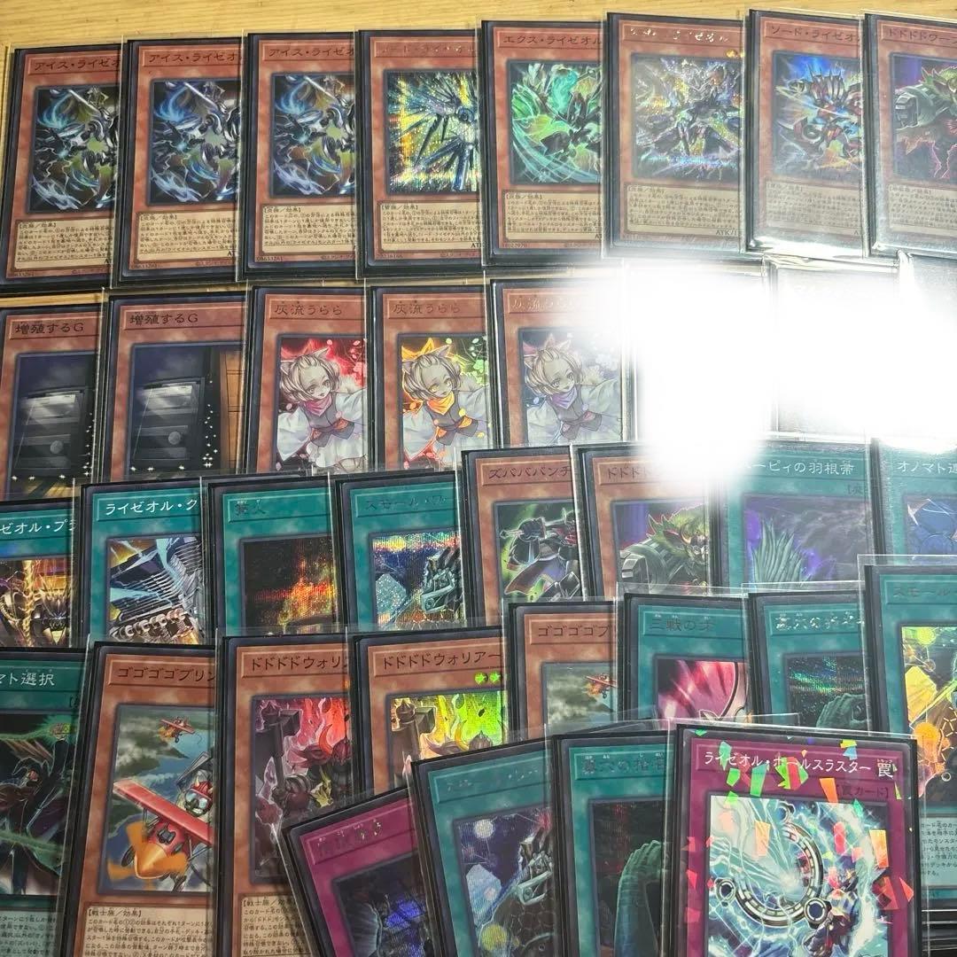 オノマトライゼオル　高レアリティデッキ　スリーブ付　大会優勝デッキ参考　即使用可