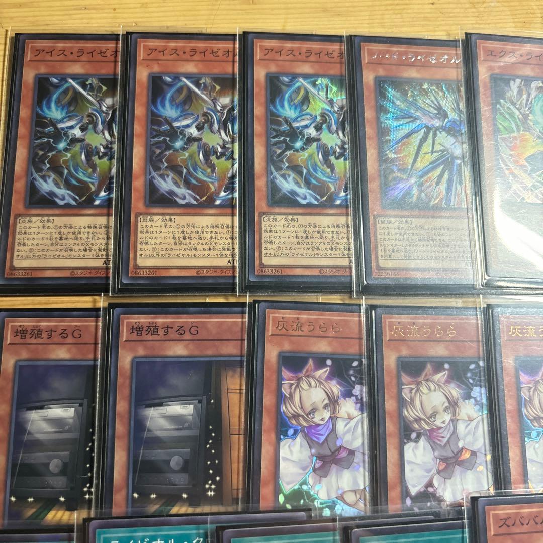 オノマトライゼオル　高レアリティデッキ　スリーブ付　大会優勝デッキ参考　即使用可