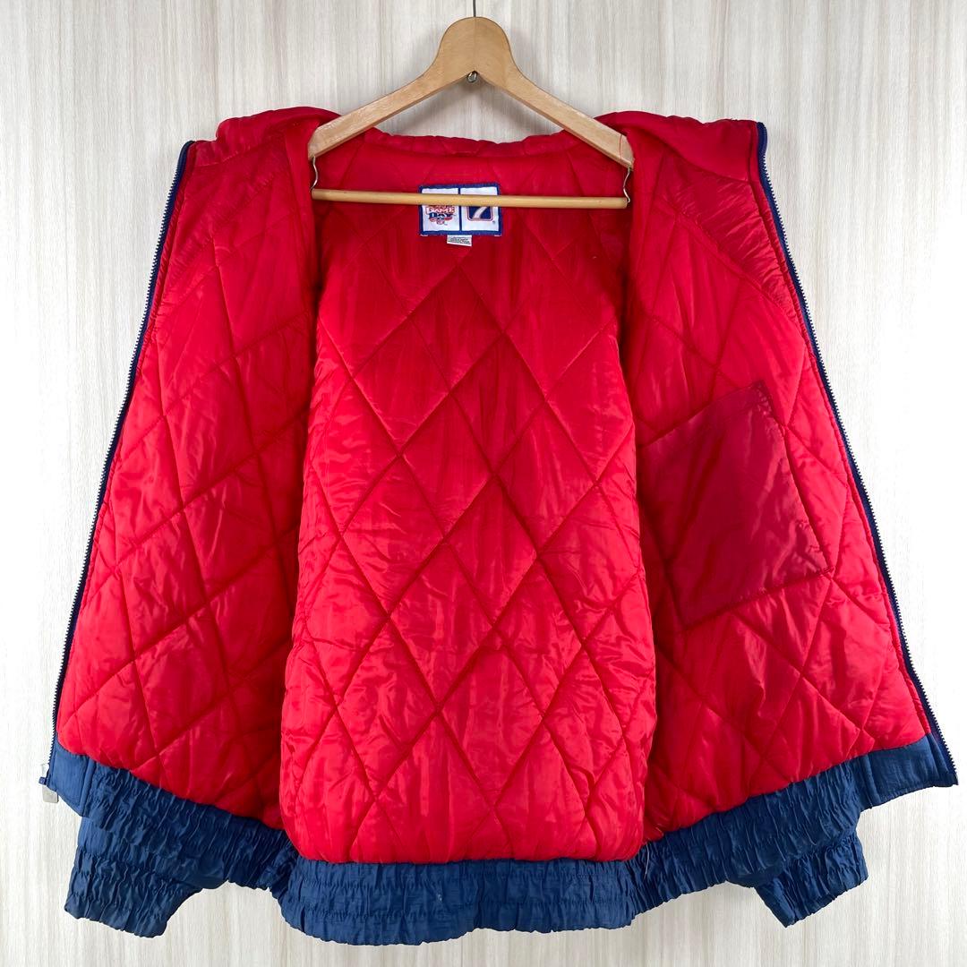 【yasu様】ロゴ7 NFL ペイトリオッツ バックロゴ 中綿 ブルゾンパーカー