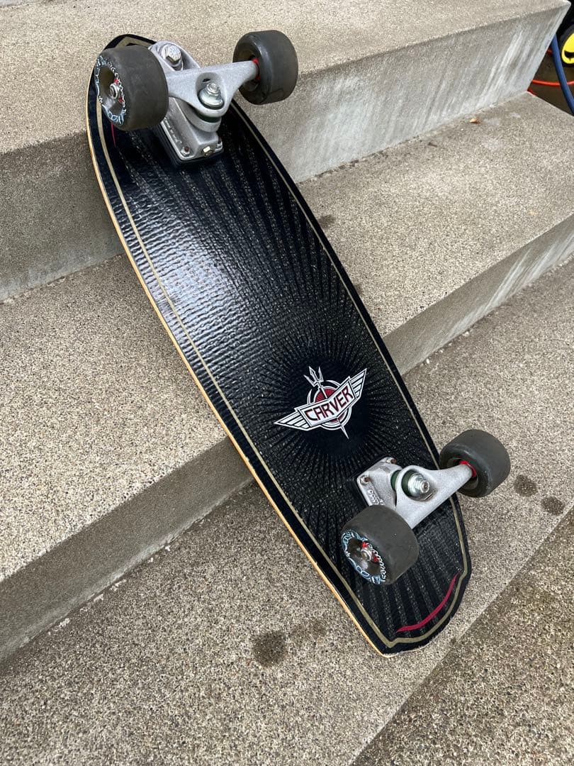 CRAVER スケートボード ブラック希少 サーフスケートボード