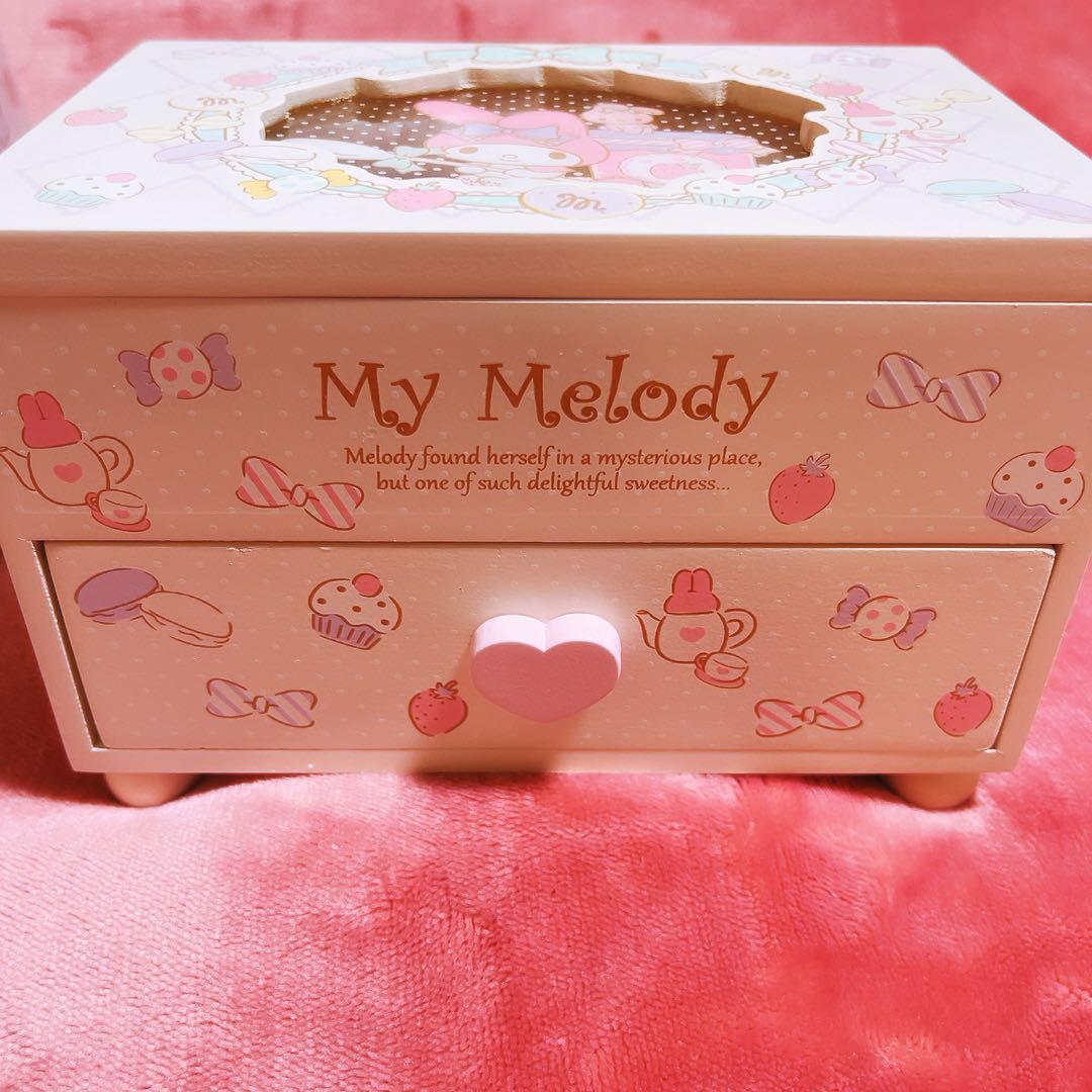 希少レア　マイメロディ　木製チェスト　ジュエリーケース　2013 サンリオ