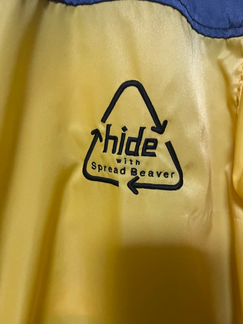 hide ラインパーカー hide刺繍ver. イエローLEMONed SHOP