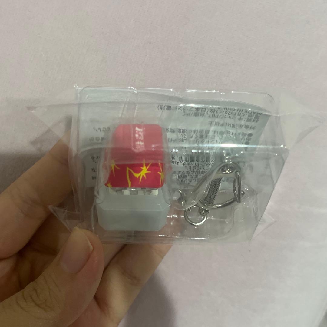 なとり 摩擦 キーチェーン ピンク