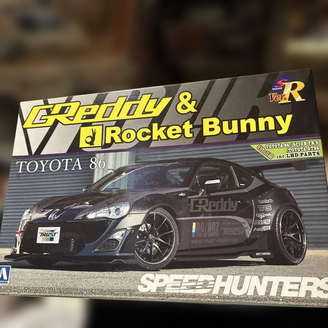 トヨタ86 GReddy & Rocket Bunny Ver.R初版ロッド