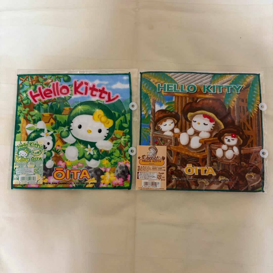 ハローキティー　ご当地プチタオル　43枚　まとめ売り