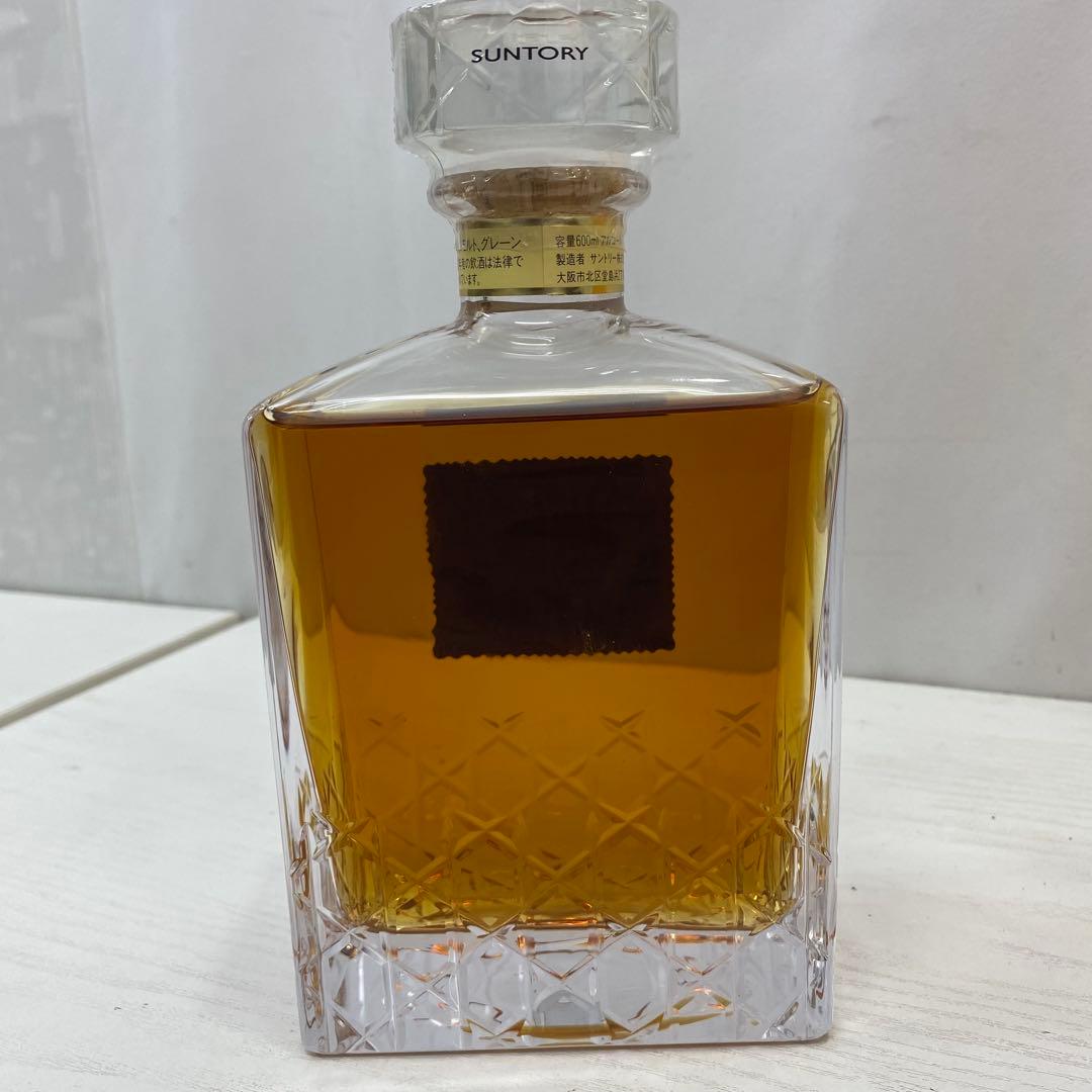 サントリー インペリアル カガミクリスタル ウイスキー　　600ml 箱付