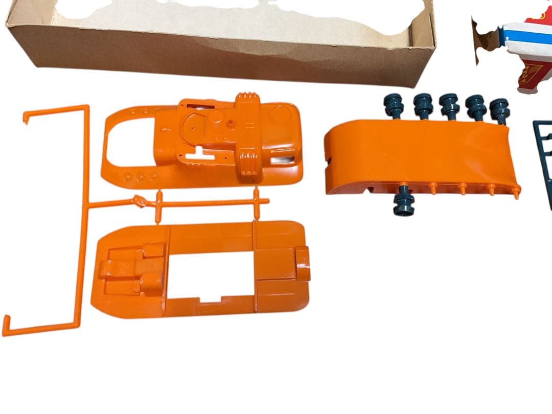 中村産業 宇宙パトロール ペガサス EF-2 プラモデル 当時物