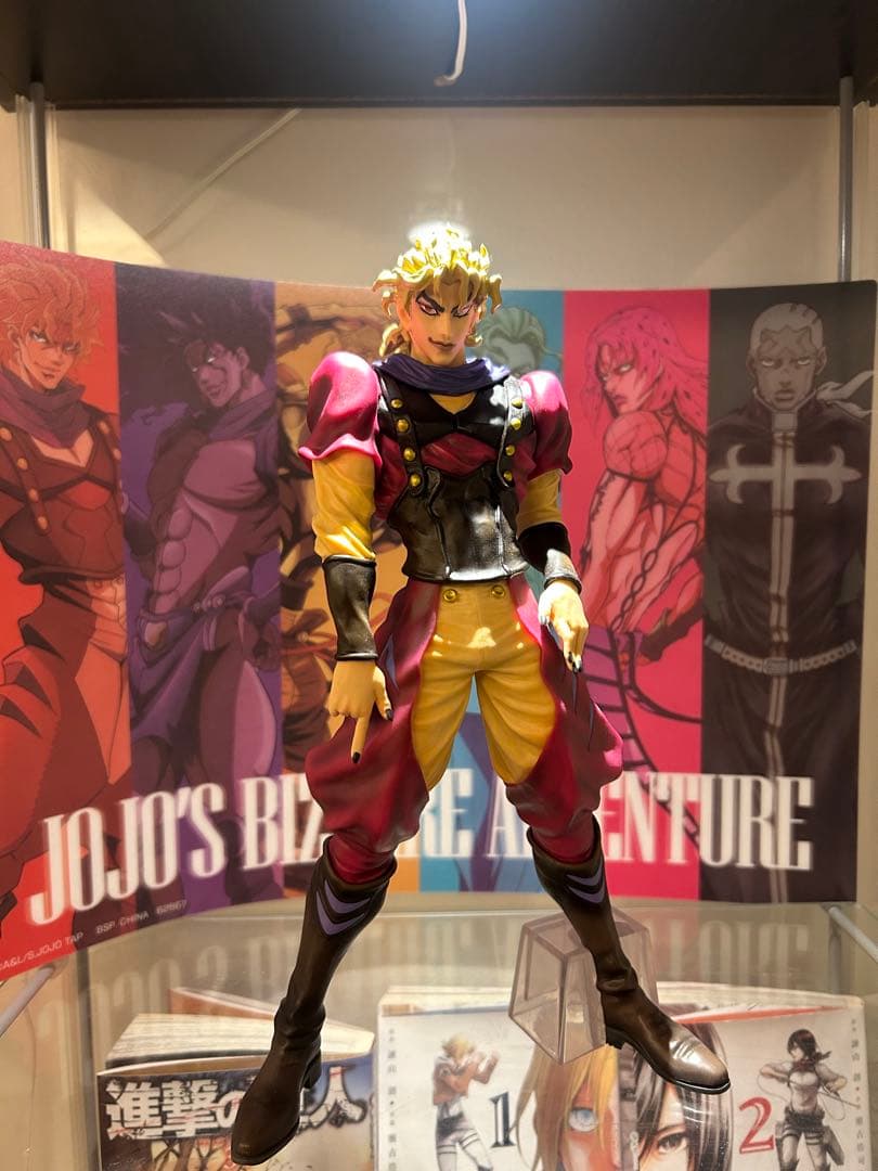 ジョジョの奇妙な冒険　一番くじ　ディオ、カーズ、吉良吉影、ディアボロ、プッチ