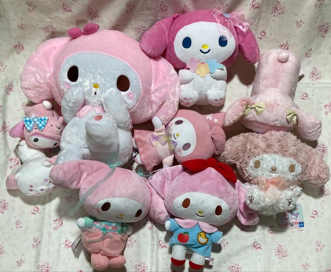 サンリオ　マイメロディ　ぬいぐるみ　9個セット