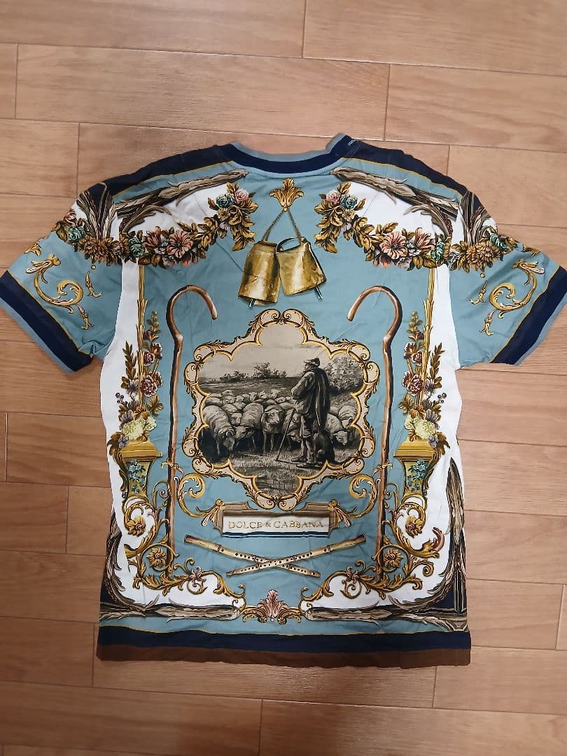 h*ギ様 Dolce & Gabbana アートプリント Tシャツ