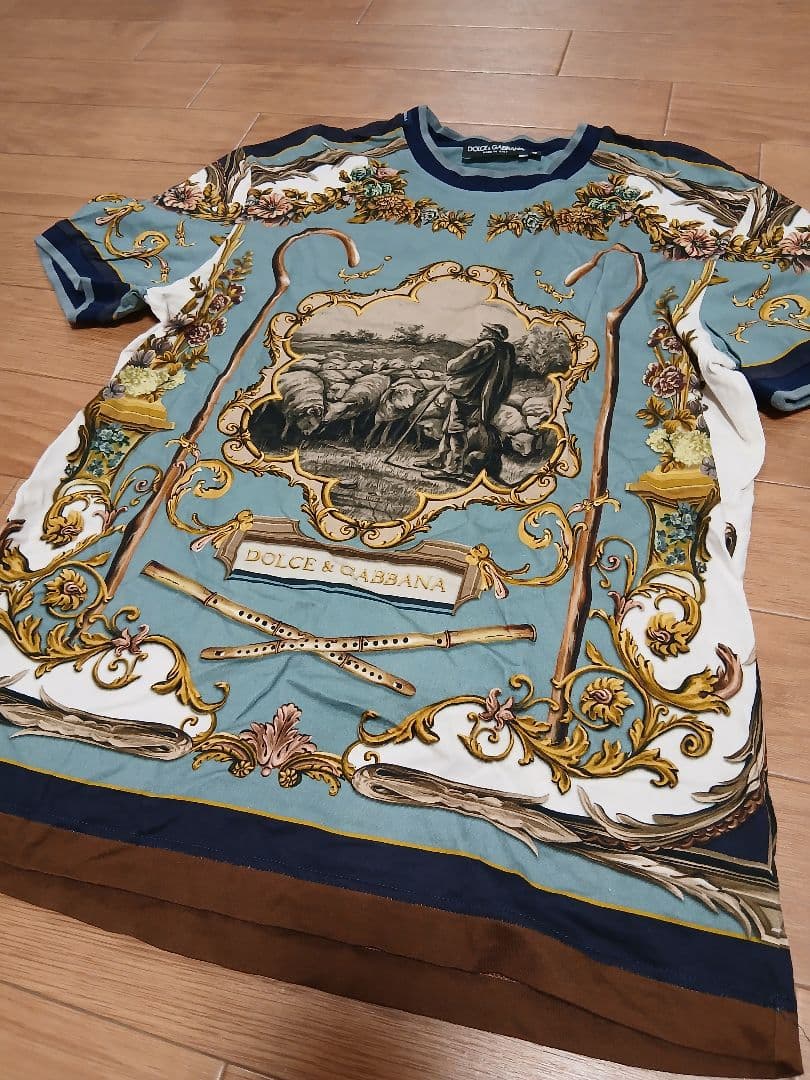 h*ギ様 Dolce & Gabbana アートプリント Tシャツ