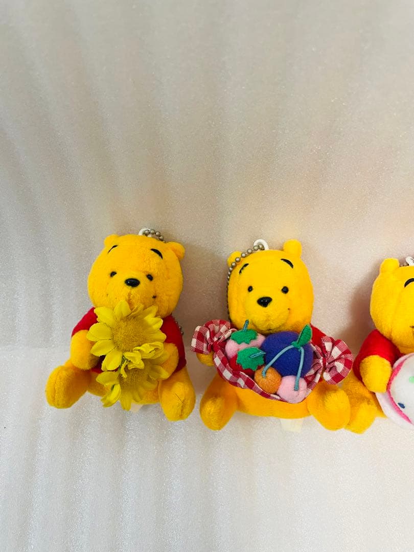 くまのプーさん　ディズニーストア　ミニ　レトロ　キーホルダー　マスコット　激レア