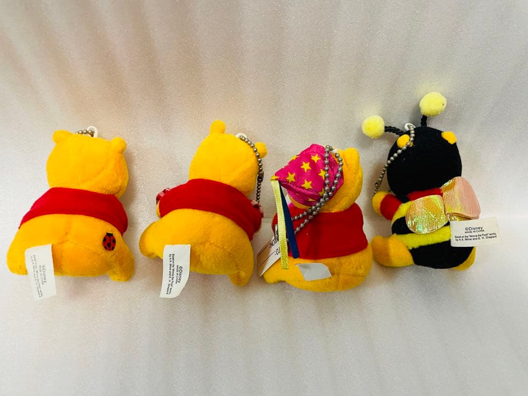 くまのプーさん　ディズニーストア　ミニ　レトロ　キーホルダー　マスコット　激レア