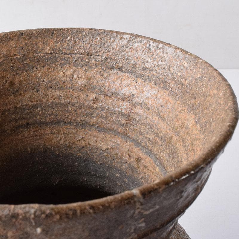 朝鮮美術　須恵器　新羅土器　新羅無細土　壷　時代箱　M　R8358