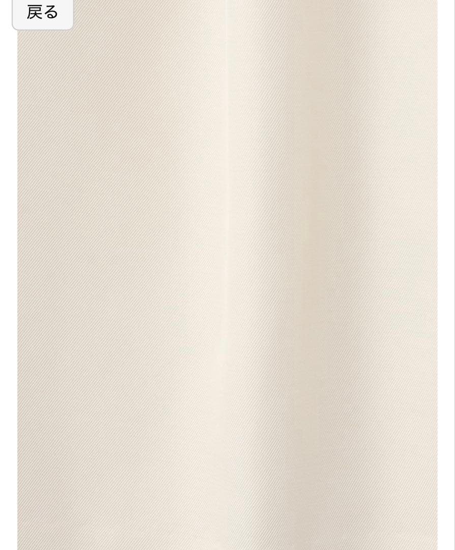 【新品未着用/36/2024AW/現行販売品】シクラス　白タイトスカート