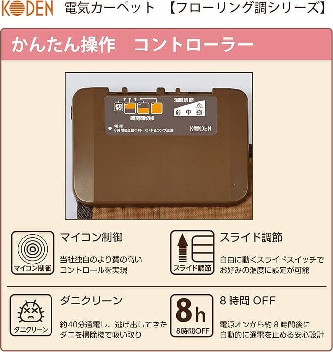 【新品・未使用】 広電(KODEN) ホットカーペット CWC2015-WCY