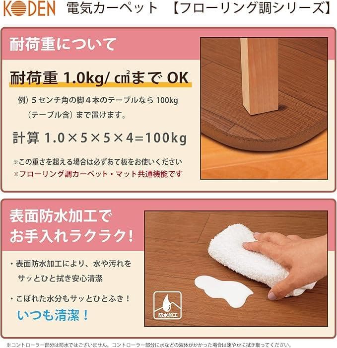 【新品・未使用】 広電(KODEN) ホットカーペット CWC2015-WCY