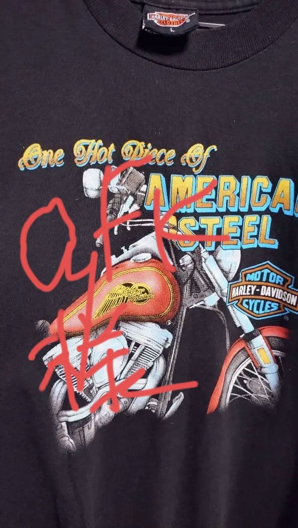 古着 Harley-Davidson 90s　vintageTシャツ Lサイズ