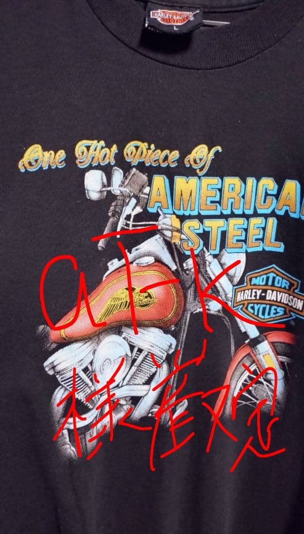 古着 Harley-Davidson 90s　vintageTシャツ Lサイズ