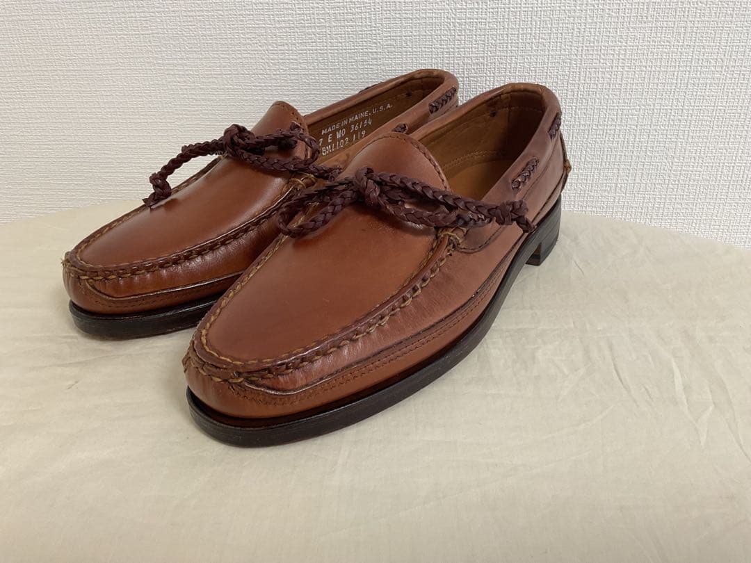 靴 Rancourt&CO. Beams+ Canoe Moccasin Terra