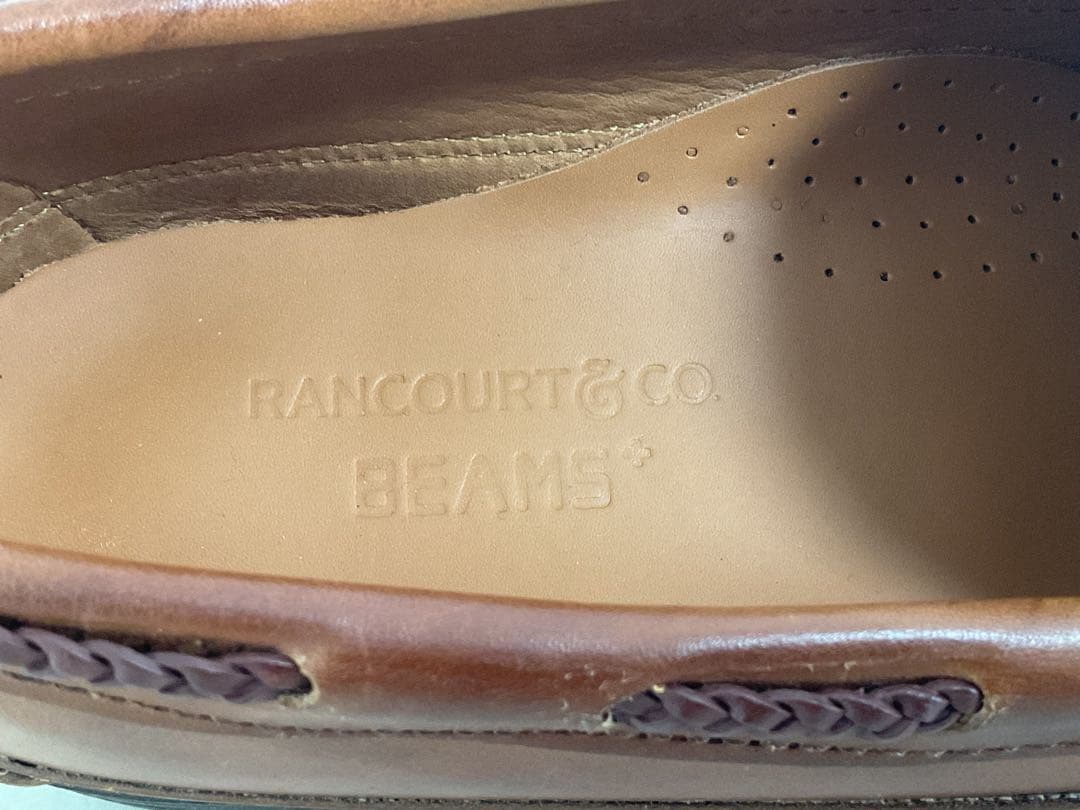 靴 Rancourt&CO. Beams+ Canoe Moccasin Terra