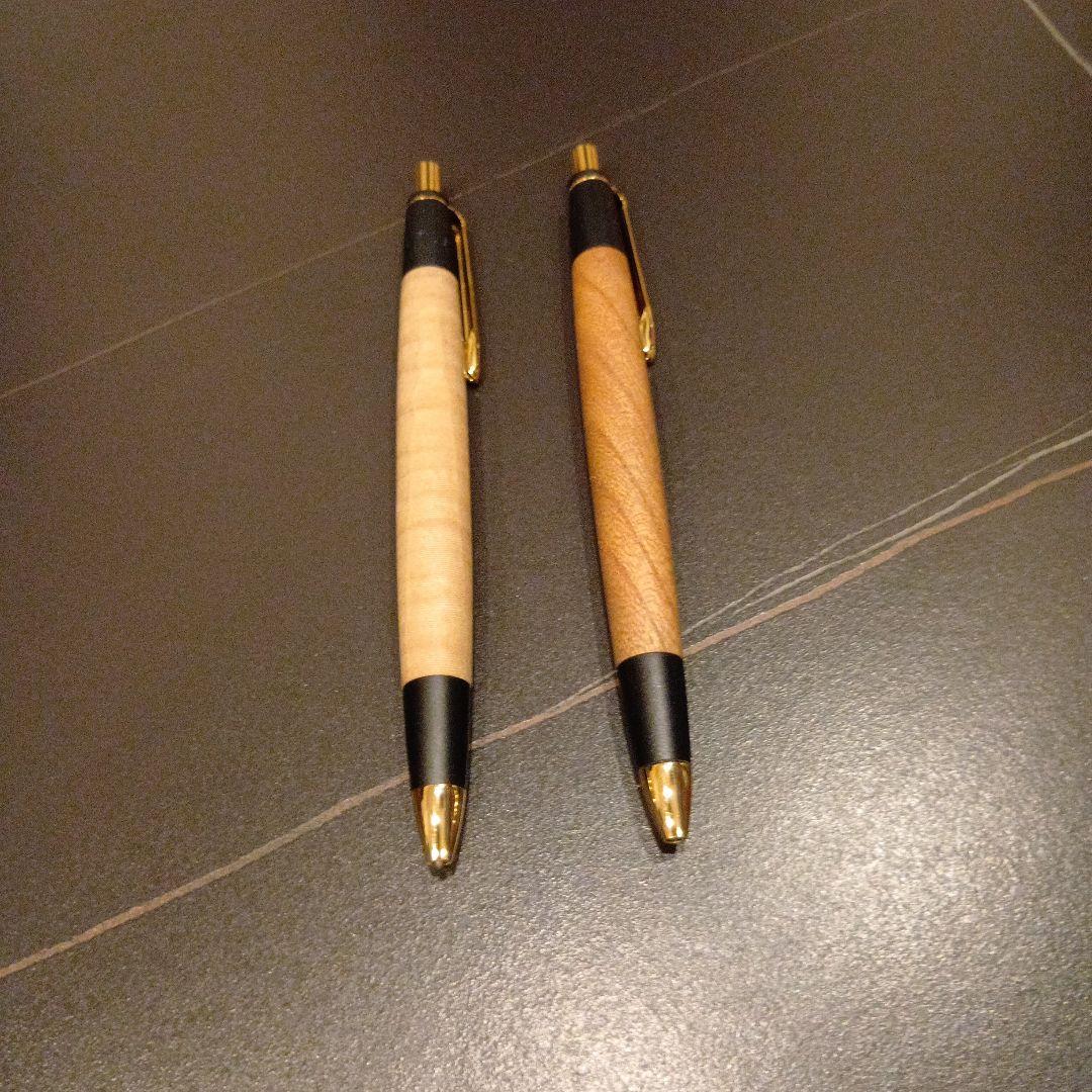 れん極美品　ボナンペン欅シャープペン