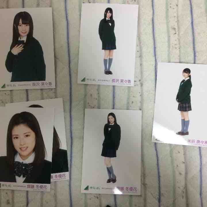 欅坂46 生写真 初制服衣装