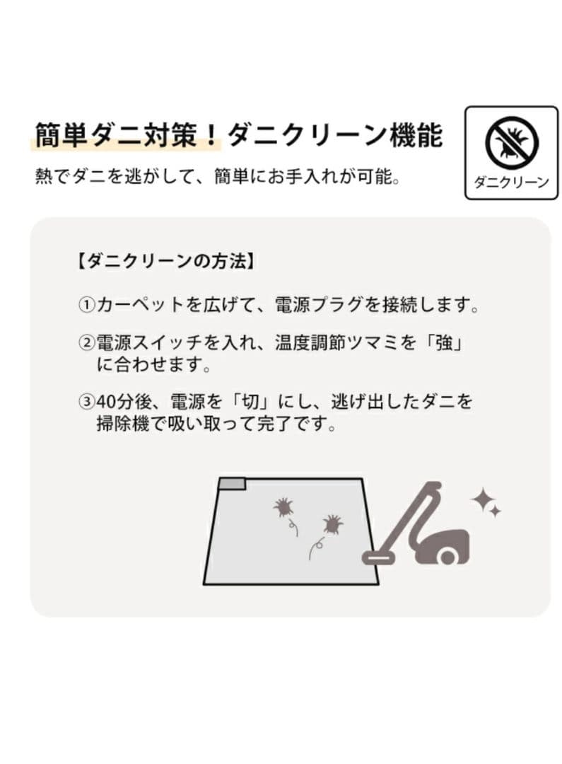 【新品】 広電 ホットカーペット フランネルラグカバー付 電気カーペット ３畳