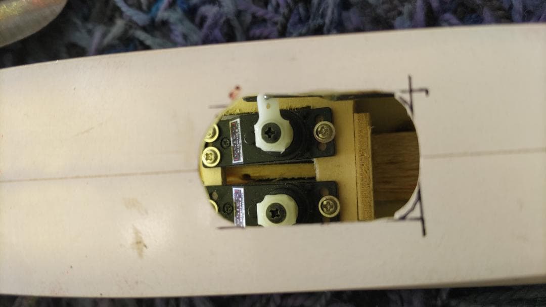 mini-NYX-E 電動ラジコングライダー 中古　修理歴あり