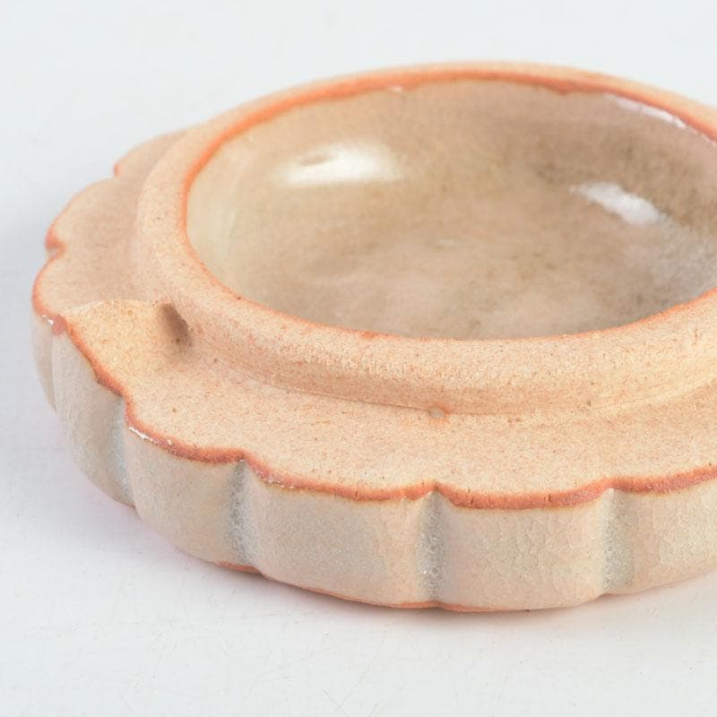 茶道具　萩焼　増野陶花作　花香合　共箱　V　9720